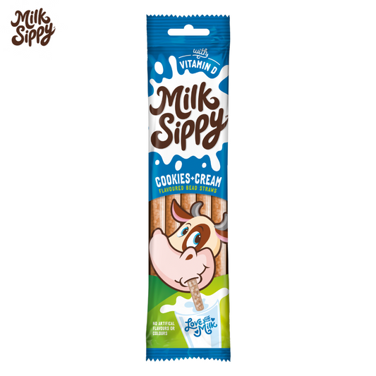 Milk Sippy Straw Vanila Flavour