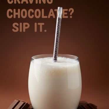 MILK SIPPY BEAD STRAWS CHOCOLATE - 30G