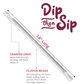 MILK SIPPY BEAD STRAWS VANILLA 30g